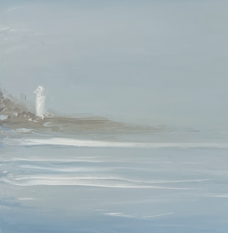 Lighthouse Reflections Blue - SOLD