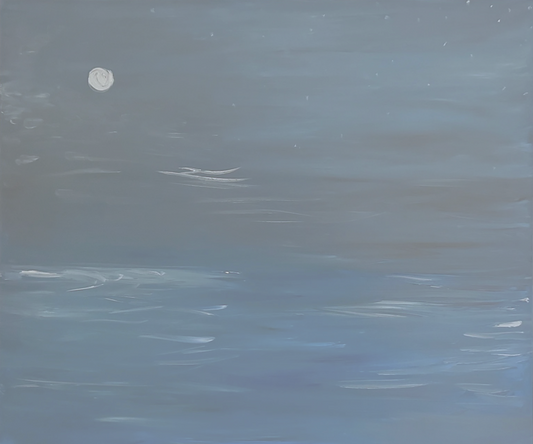 Midnight Moonscape - SOLD