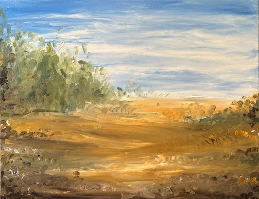 Rolling Wheatfield - SOLD