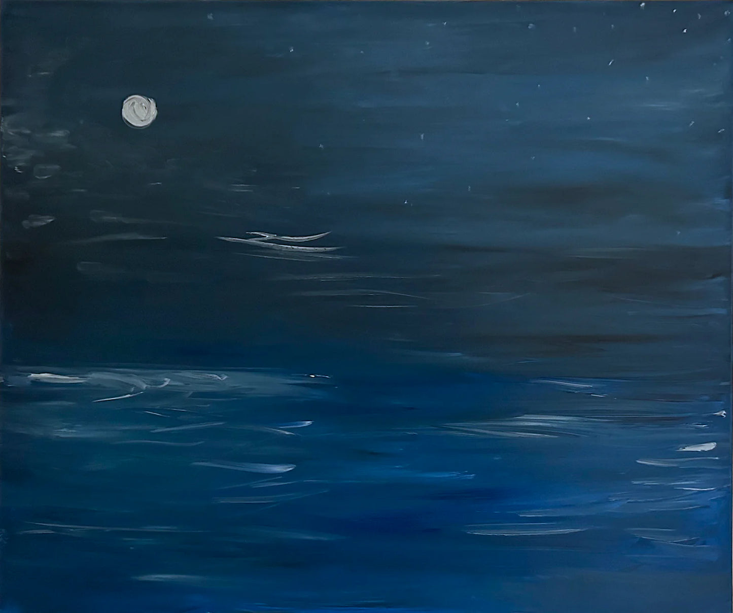 Midnight Moonscape - SOLD