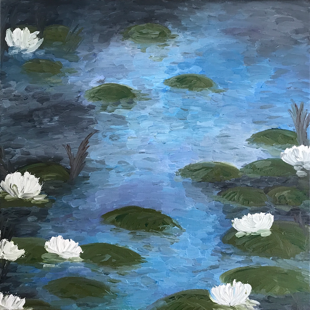 Moody Waterlilies