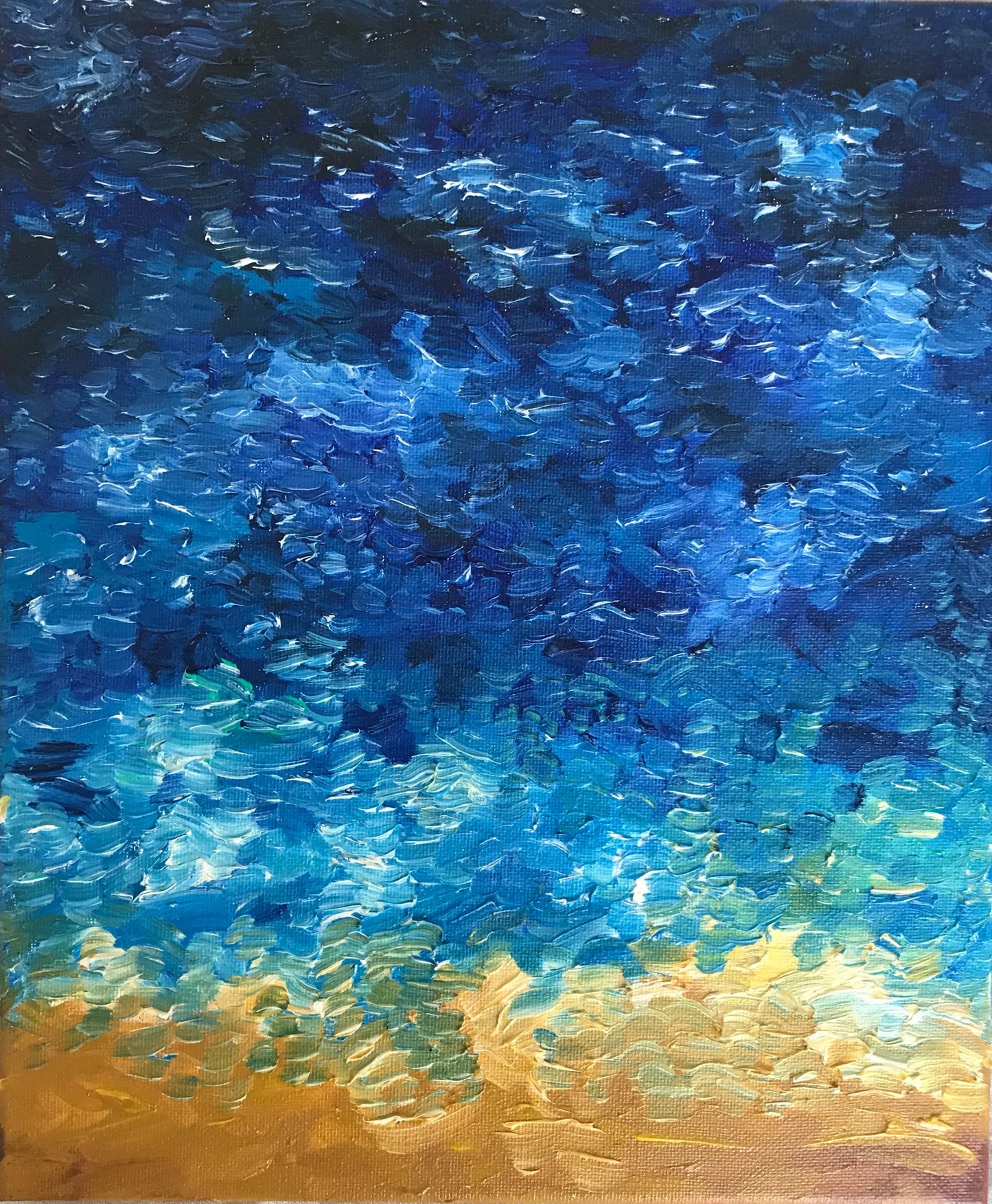 Bright waves - SOLD