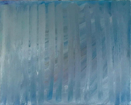 Blue Abstract - SOLD